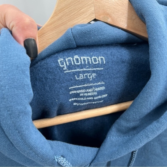 GNOMON Buffalo prairie blue hoodie - Picture 7 of 7